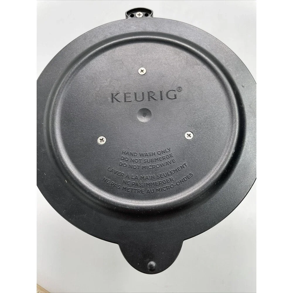 Keurig 2.0 Black K-Carafe Pitcher & Lid Coffee Pot Replacement-Stainless Handle